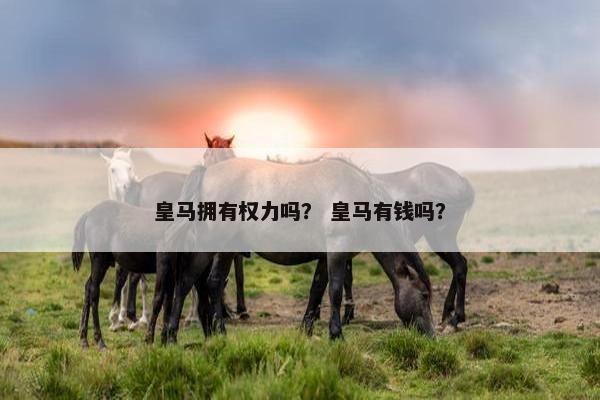 皇马拥有权力吗？ 皇马有钱吗？