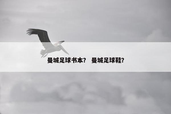 曼城足球书本？ 曼城足球鞋？