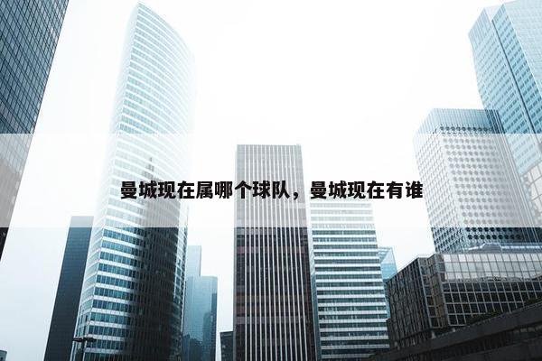 曼城现在属哪个球队，曼城现在有谁