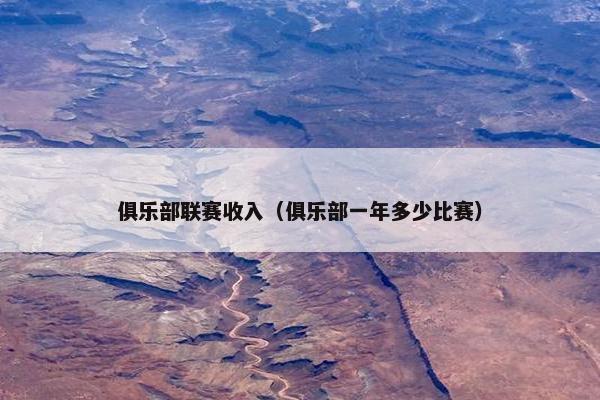 俱乐部联赛收入（俱乐部一年多少比赛）