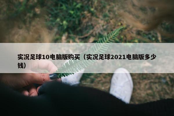 实况足球10电脑版购买（实况足球2021电脑版多少钱）