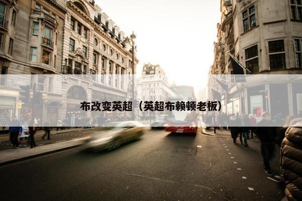 布改变英超（英超布赖顿老板）