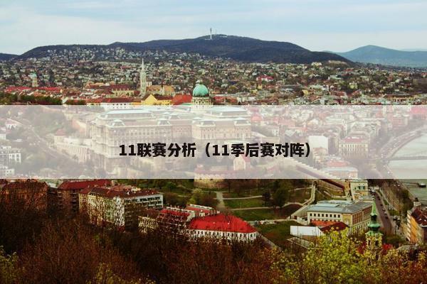 11联赛分析(11季后赛对阵) 11联赛分析(11季后赛对阵)