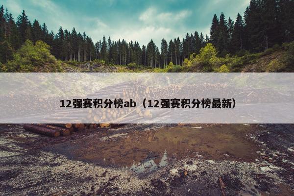 12强赛积分榜ab（12强赛积分榜最新）