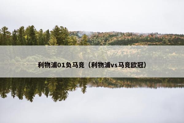 利物浦01负马竞（利物浦vs马竞欧冠）