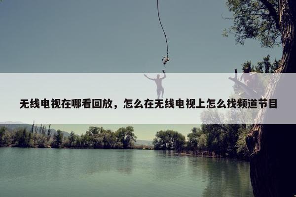 无线电视在哪看回放，怎么在无线电视上怎么找频道节目