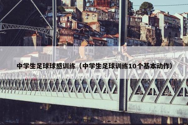 中学生足球球感训练（中学生足球训练10个基本动作）