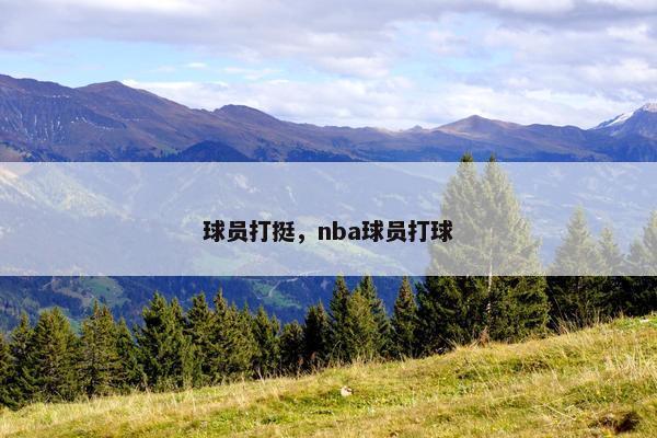 球员打挺，nba球员打球