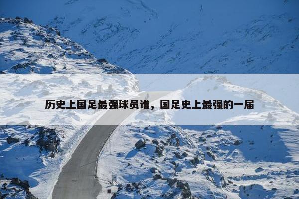 历史上国足最强球员谁，国足史上最强的一届