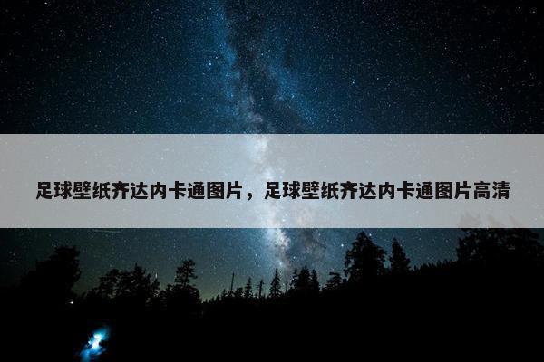 足球壁纸齐达内卡通图片，足球壁纸齐达内卡通图片高清
