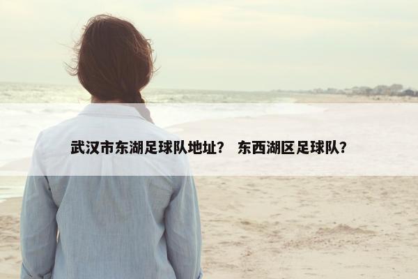 武汉市东湖足球队地址？ 东西湖区足球队？