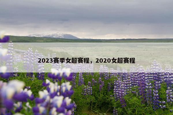 2023赛季女超赛程，2020女超赛程
