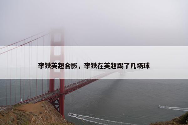 李铁英超合影，李铁在英超踢了几场球