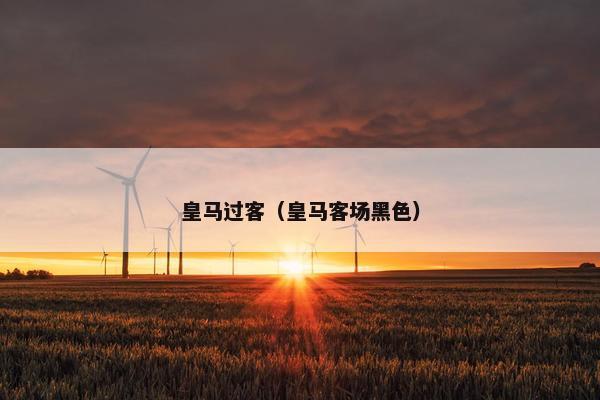 皇马过客（皇马客场黑色）