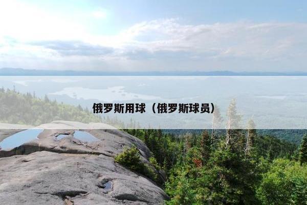 俄罗斯用球(俄罗斯球员) 俄罗斯用球(俄罗斯球员)