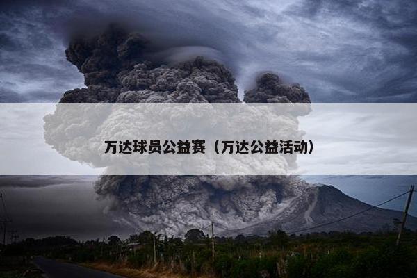 万达球员公益赛（万达公益活动）