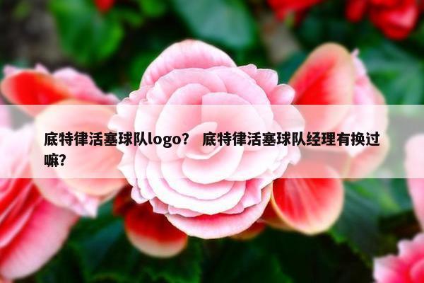 底特律活塞球队logo？ 底特律活塞球队经理有换过嘛？
