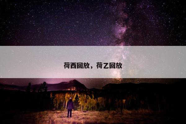 荷西回放，荷乙回放